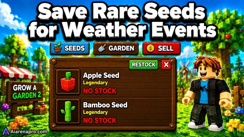 Save Rare Seeds for Weather Events