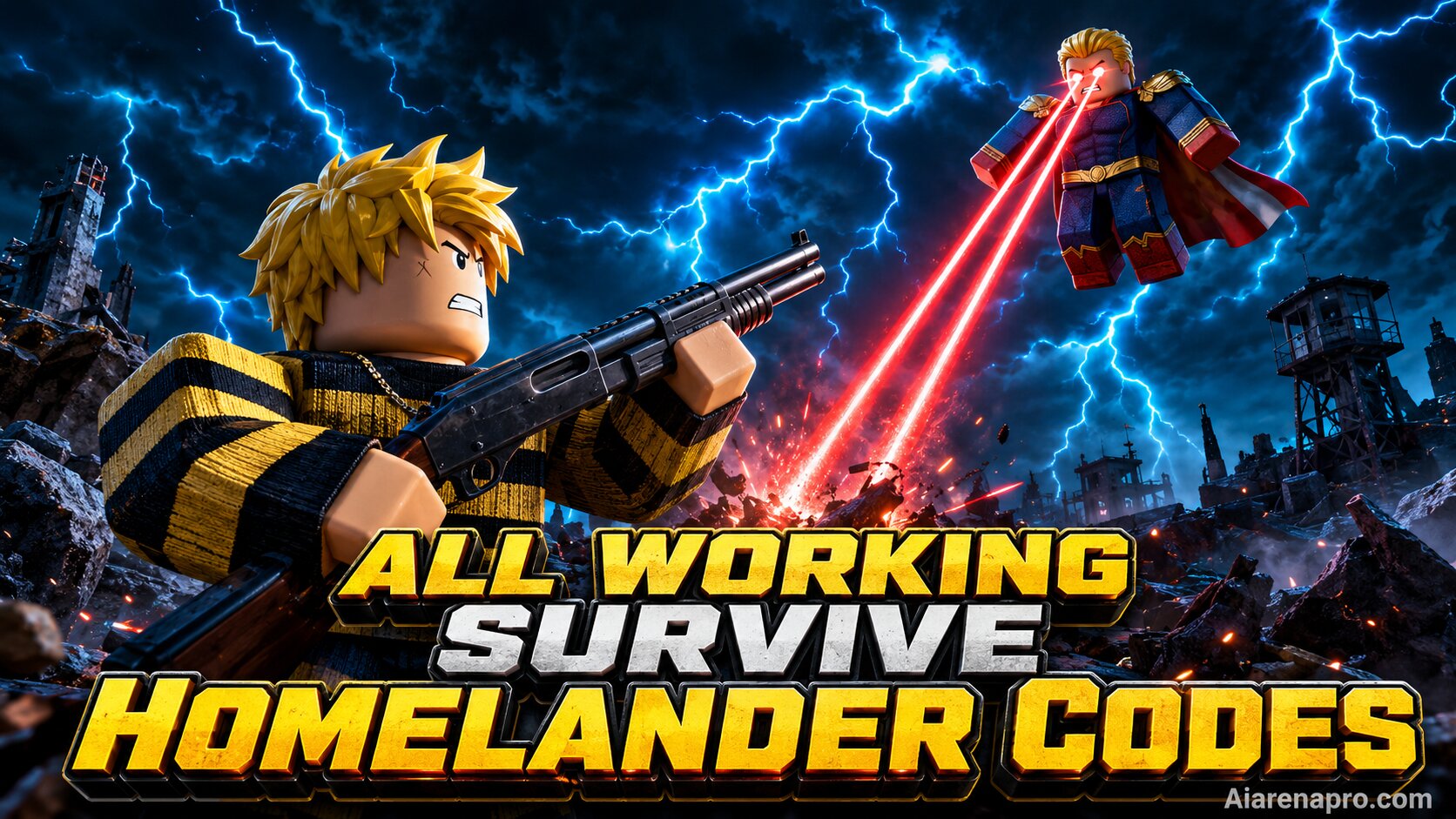 Survive Homelander Codes