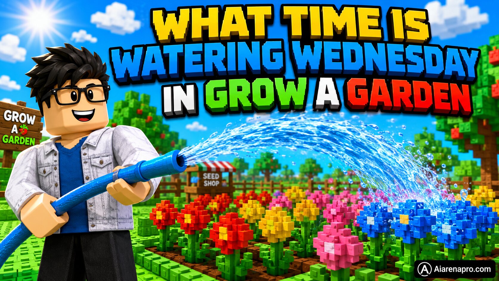 Watering Wednesday in Grow a Garden