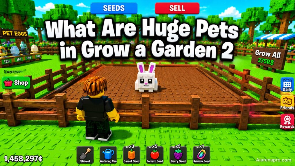 What Are Huge Pets in Grow a Garden 2
