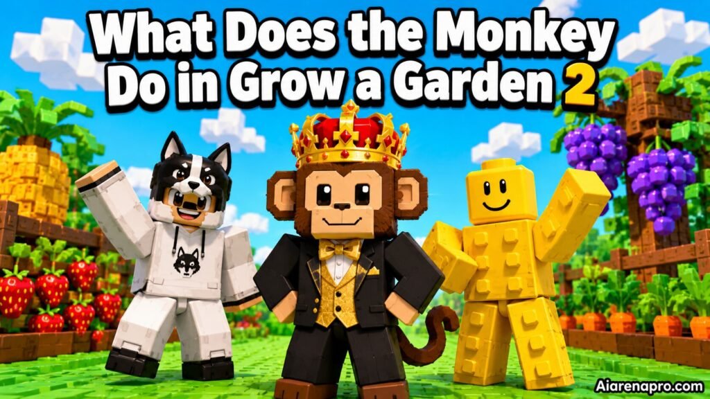 What Does the Monkey Do in Grow a Garden 2