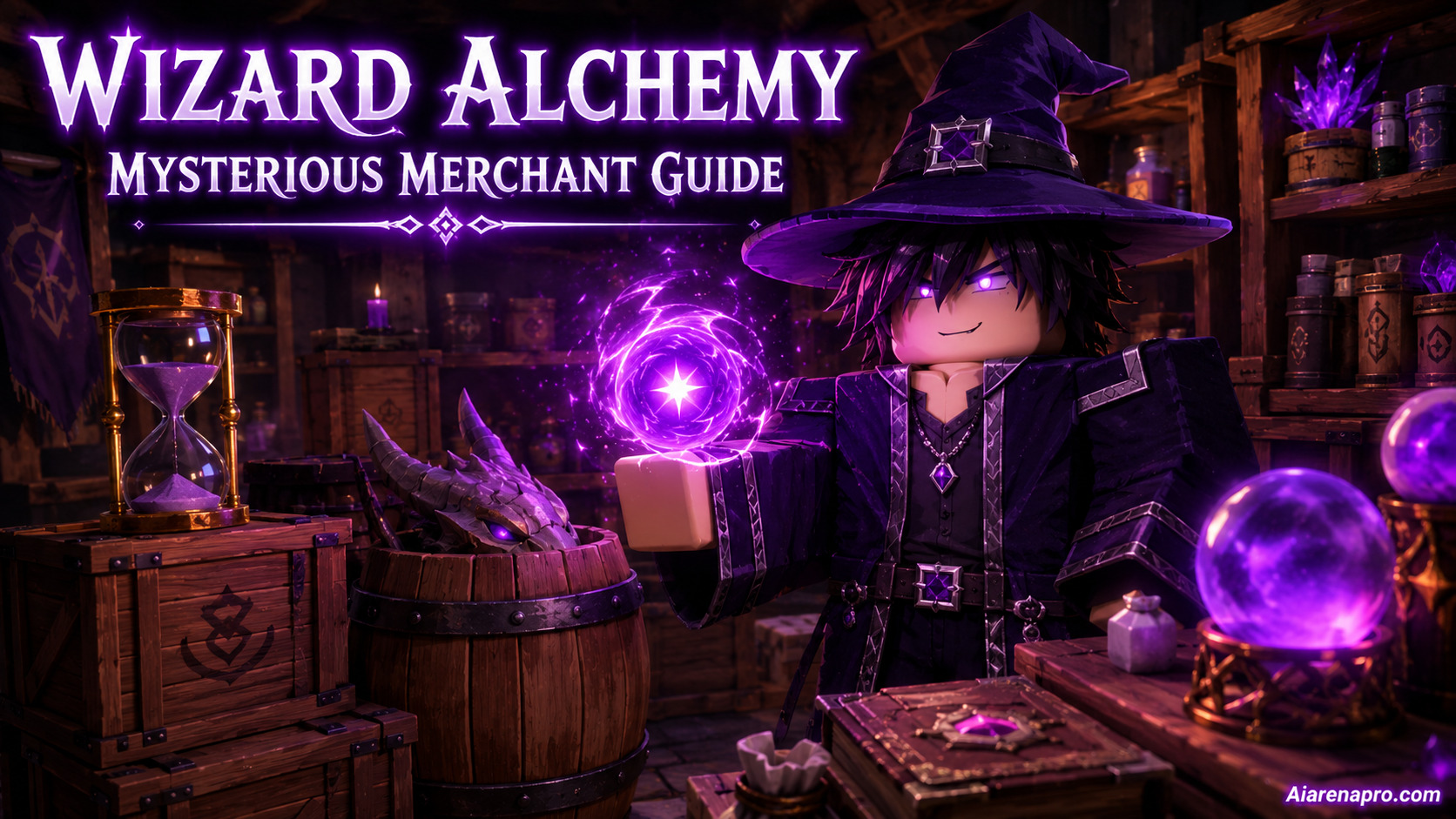 Wizard Alchemy Mysterious Merchant Guide