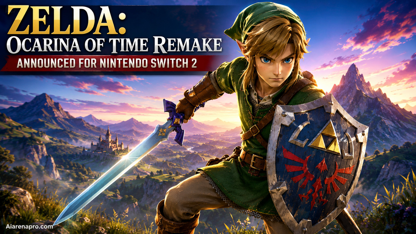 Zelda Ocarina of Time Remake Announced for Nintendo Switch 2