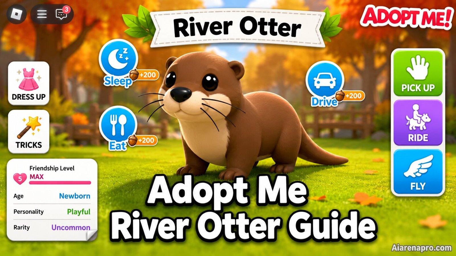 Adopt Me River Otter Guide