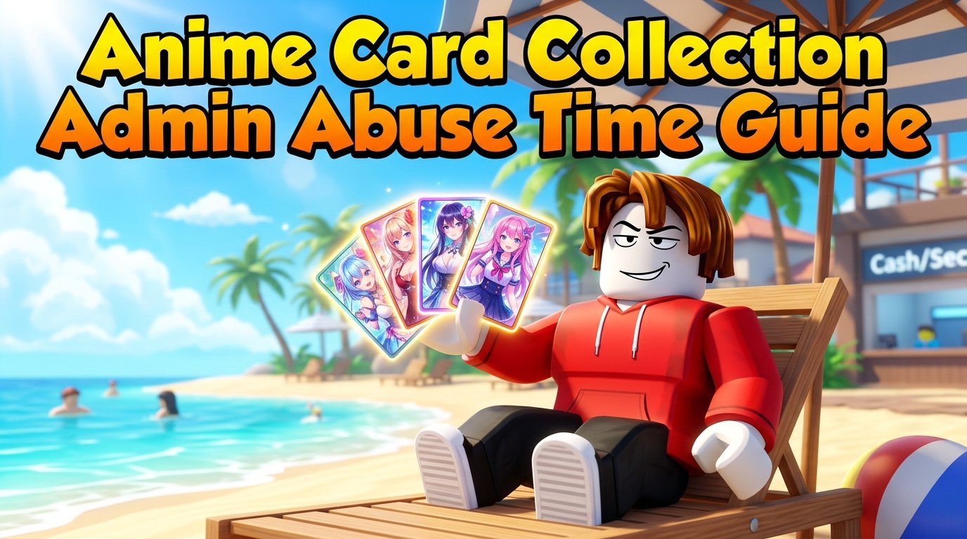 Anime Card Collection Admin Abuse Time Guide