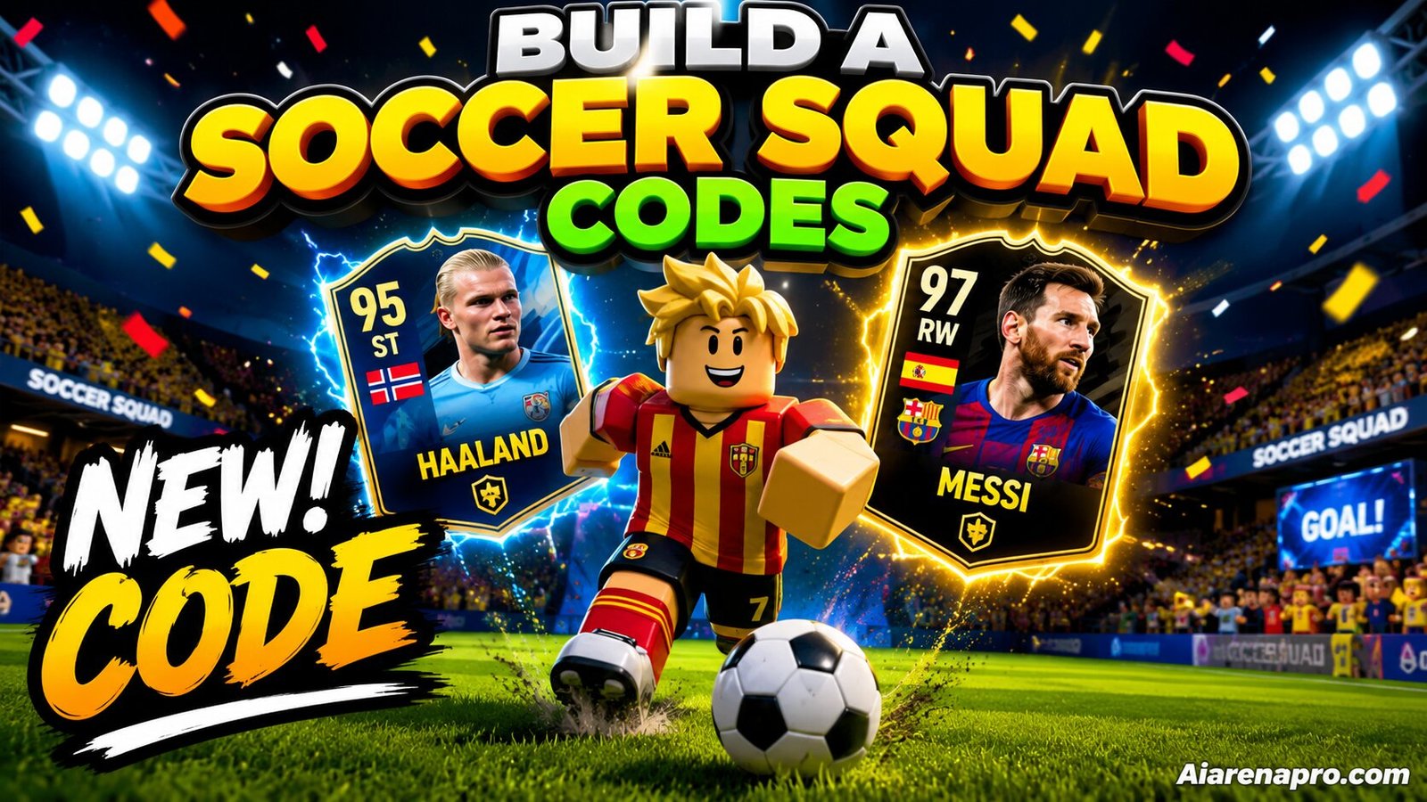 Build a Soccer Squad Codes
