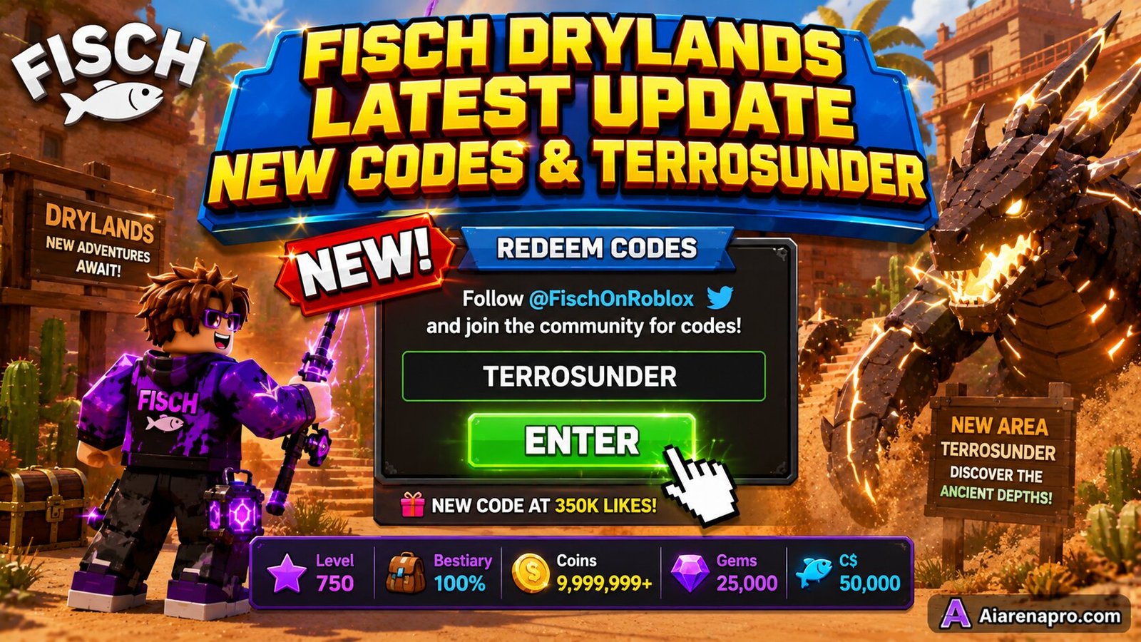 Fisch Drylands Latest Update