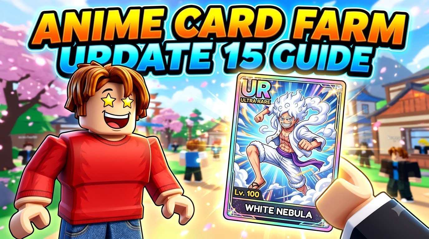 Anime Card Farm Update 15 Guide