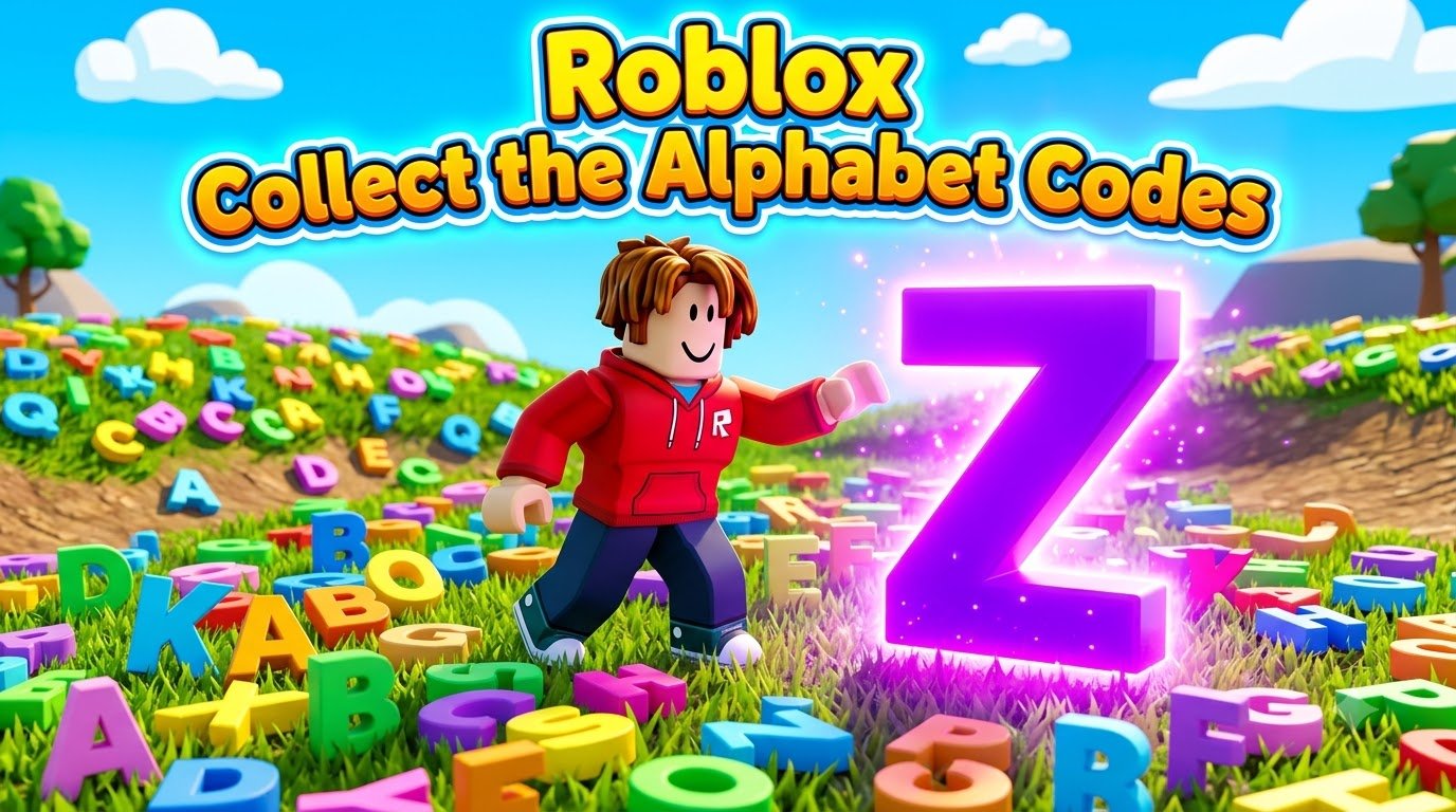 Roblox Collect the Alphabet Codes
