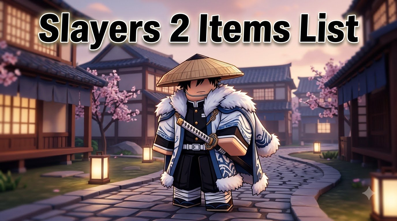 Slayers 2 Items List