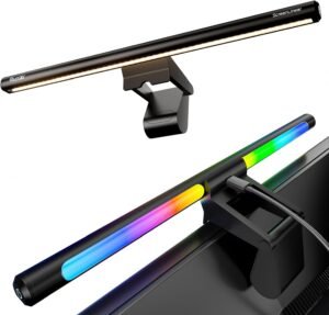 Quntis Monitor Light Bar 15.7 Inch - Best Eye-Care RGB for Long Sessions