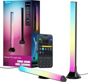 Govee Smart RGBWIC Light Bars 15-Inch - Best TV Backlight for Big Battlestations