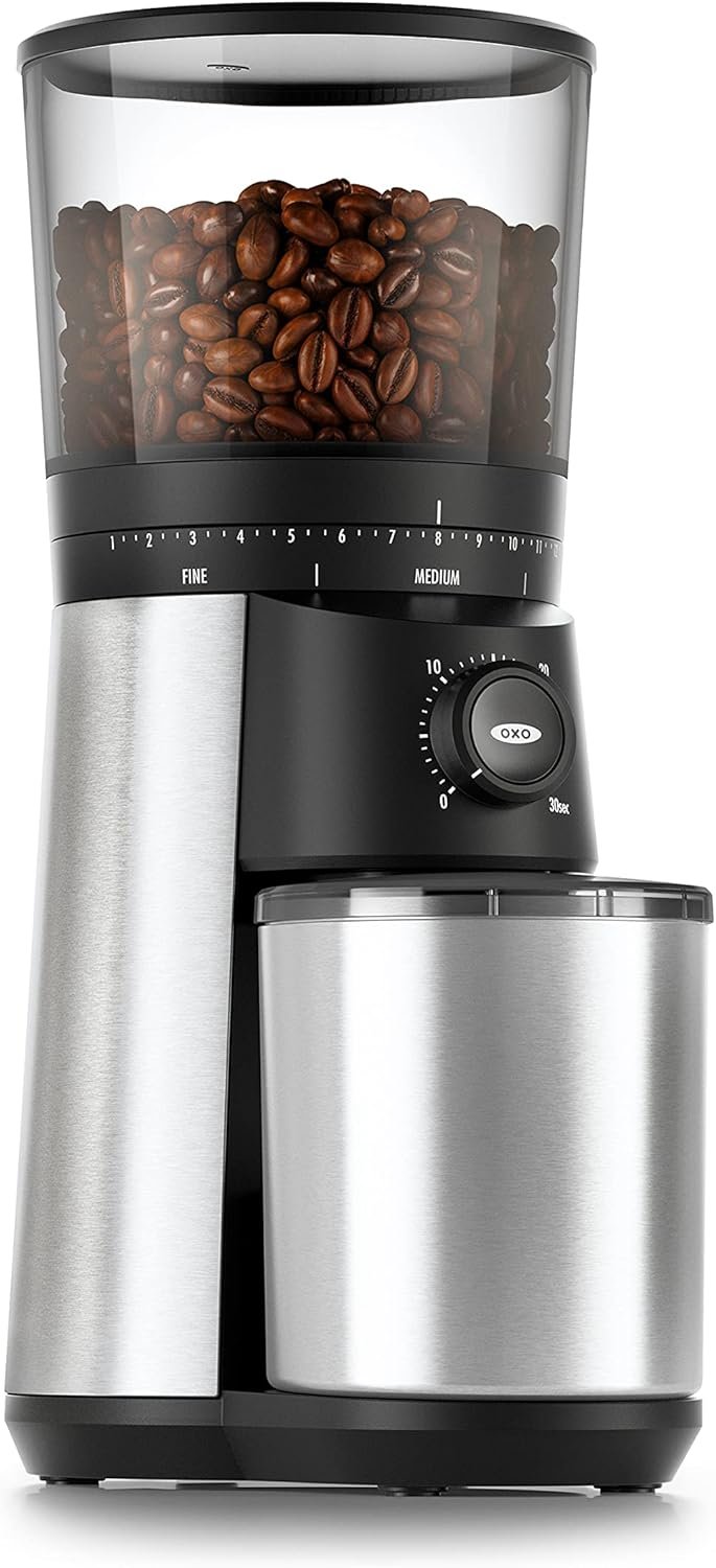 OXO Brew Conical Burr Grinder - Best for Drip and Pour-Over