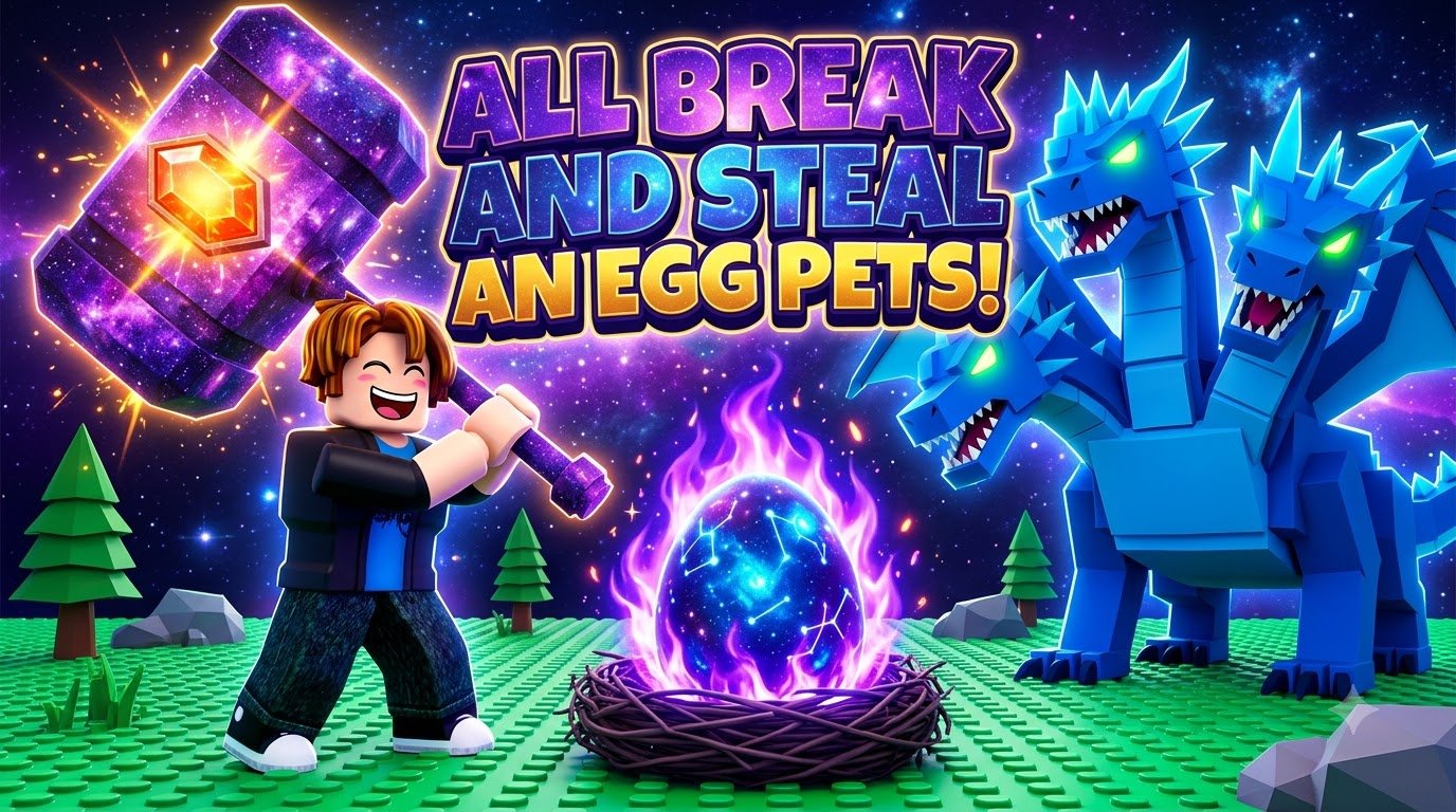 All Break and Steal an Egg Pets