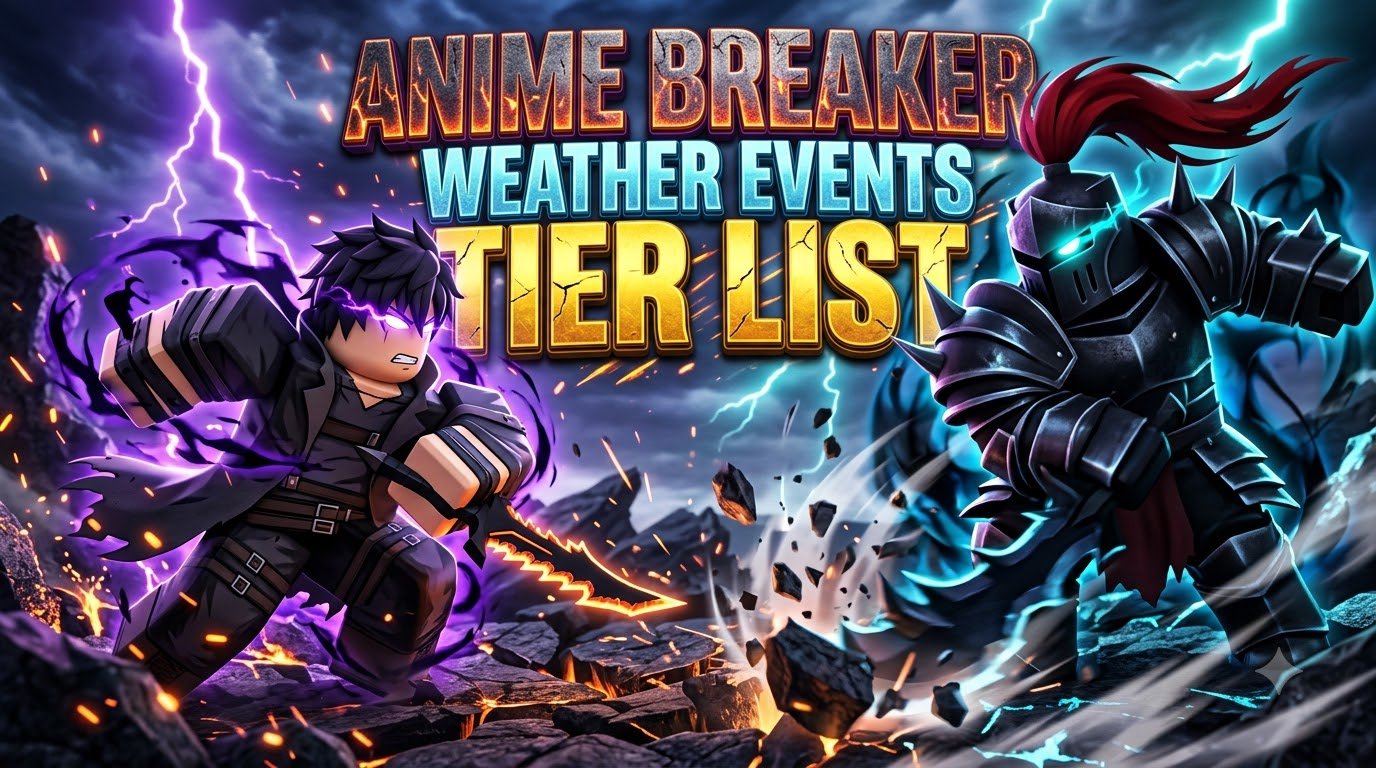 Anime Breaker Weather Events Tier List