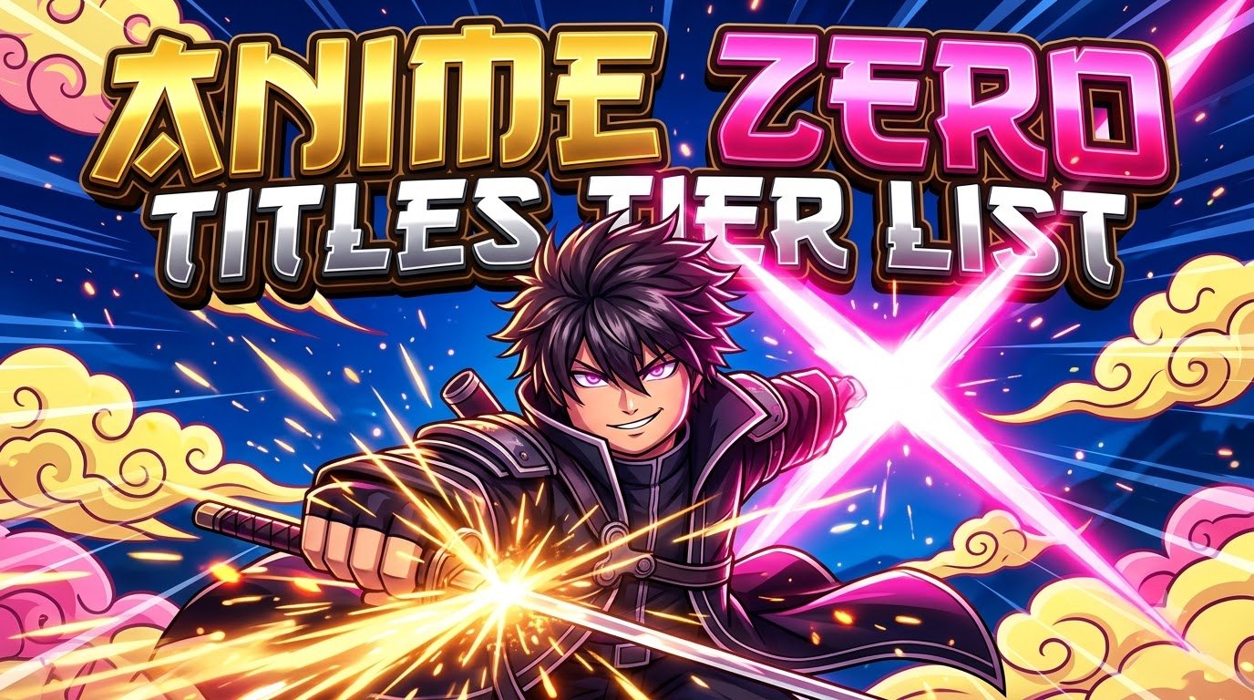 Anime Zero Titles Tier List and How to Get Them