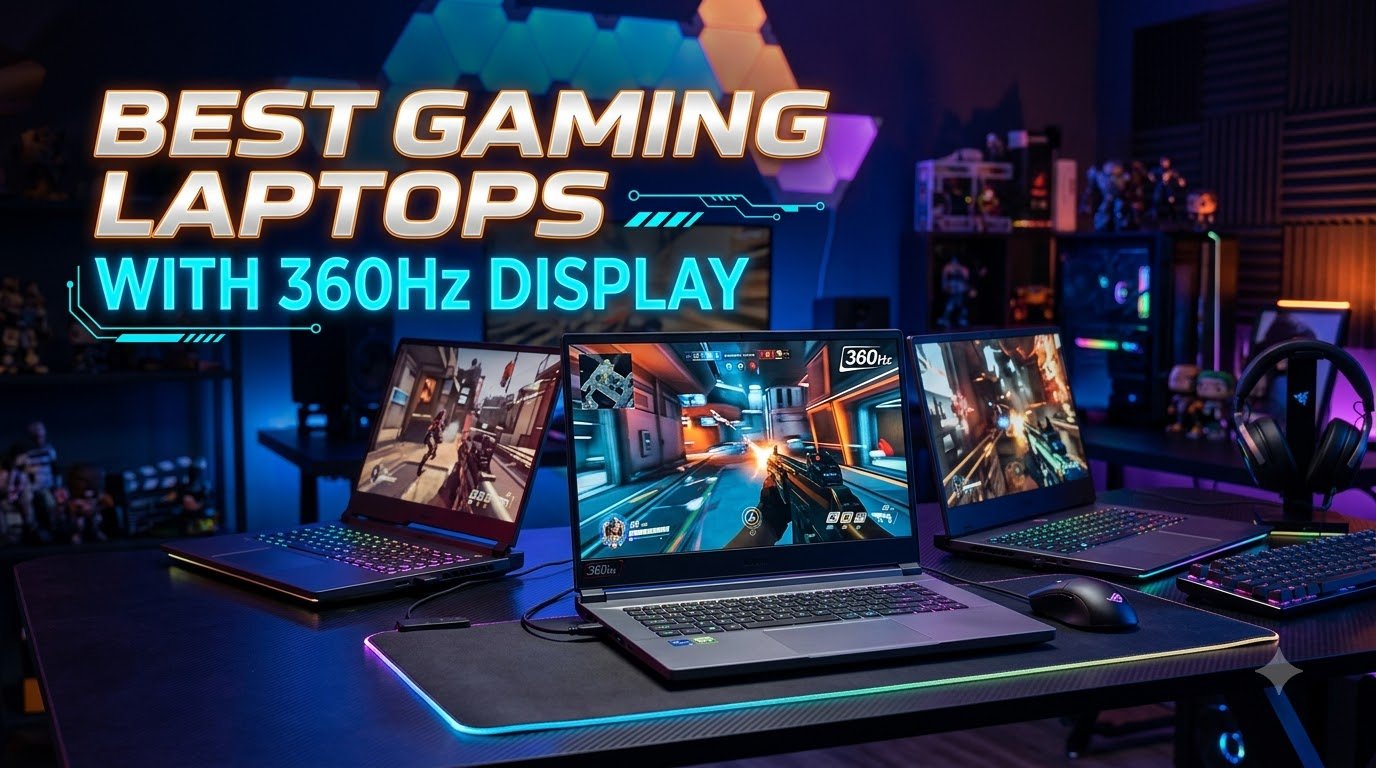 Best Gaming Laptops with 360Hz Display