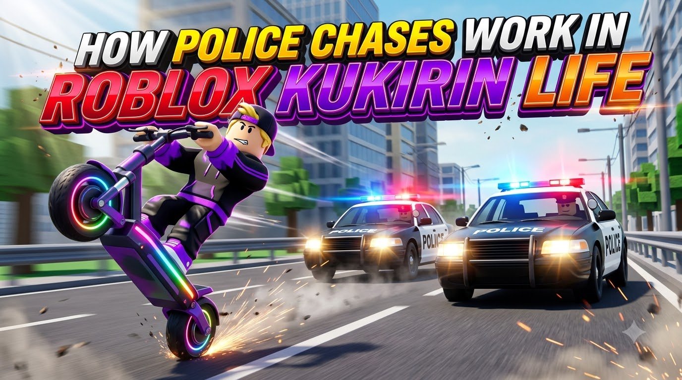 How Police Chases Work in Roblox Kukirin Life