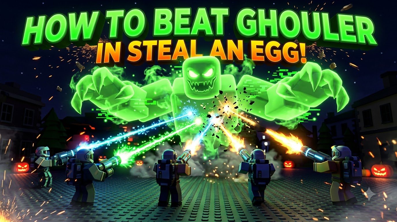 How to Beat Secret Boss Ghouler in Steal an Egg