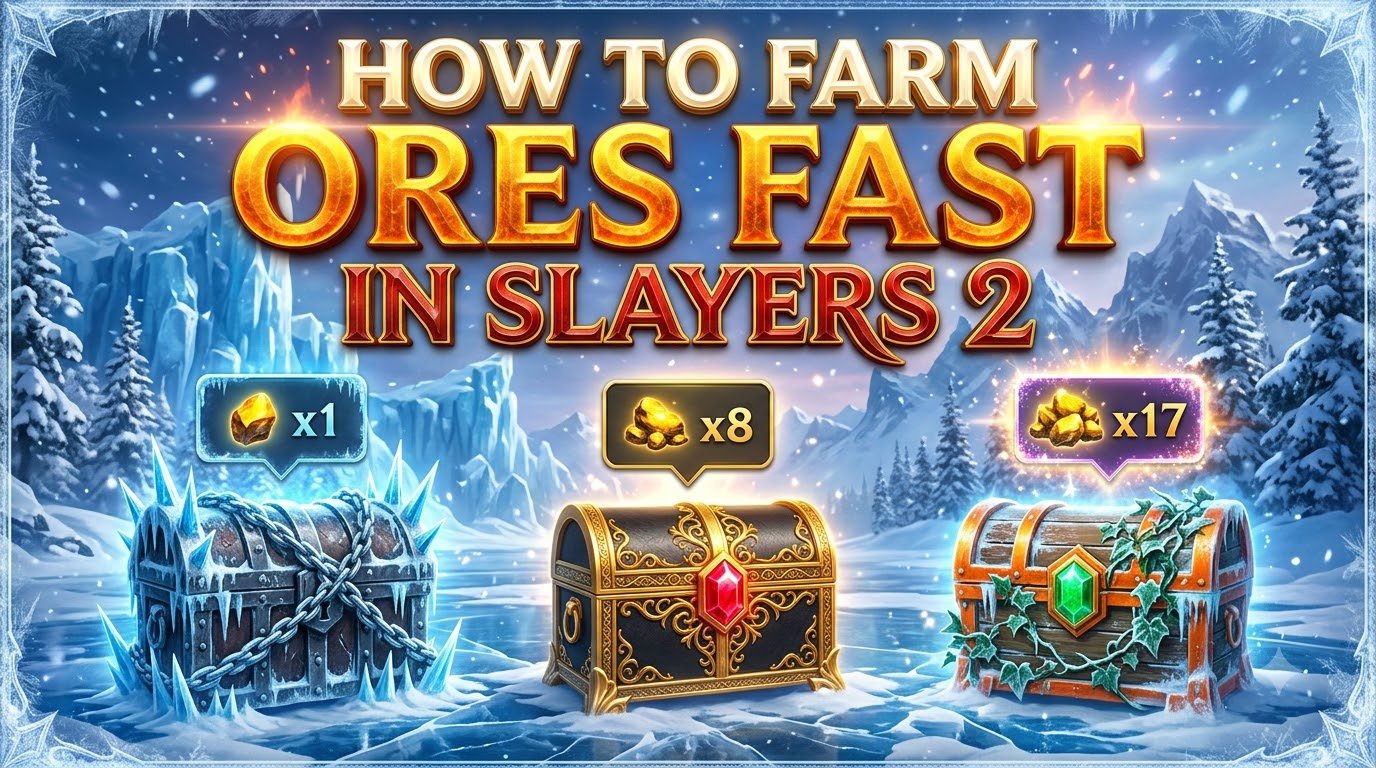 How to Farm Ores in Slayers 2
