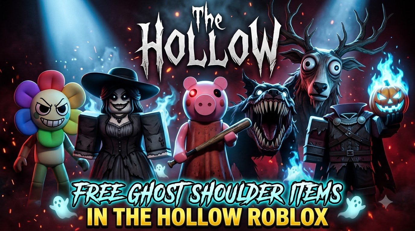 How to Get 4 Free Ghost Shoulder Items in The Hollow Roblox Event