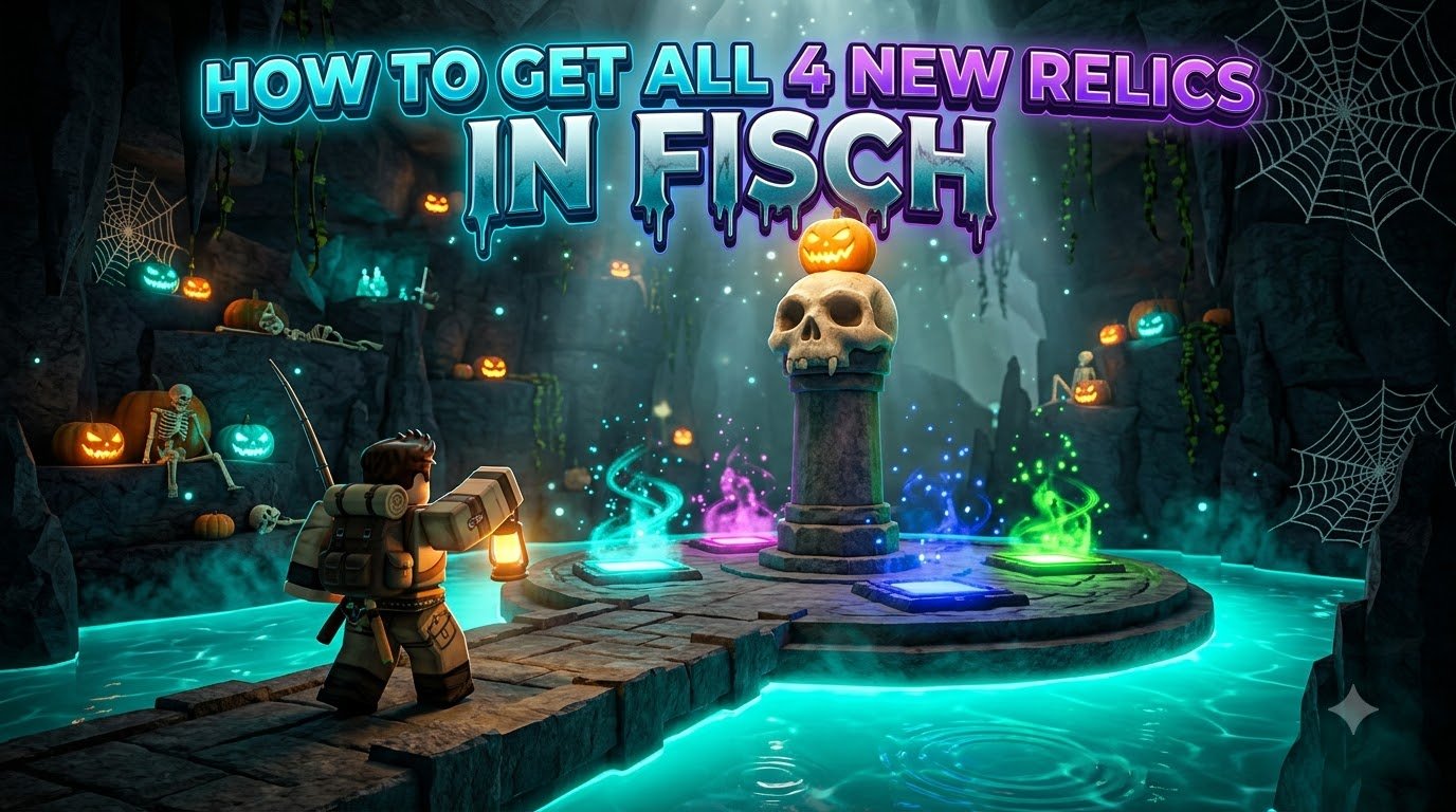 How to Get All 4 New Relics in Fisch