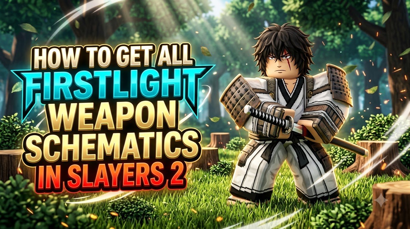 How to Get All Firstlight Schematics in Slayers 2