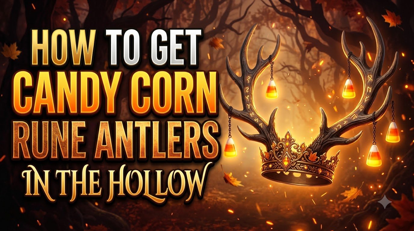 How to Get Candy Corn Rune Antlers in The Hollow