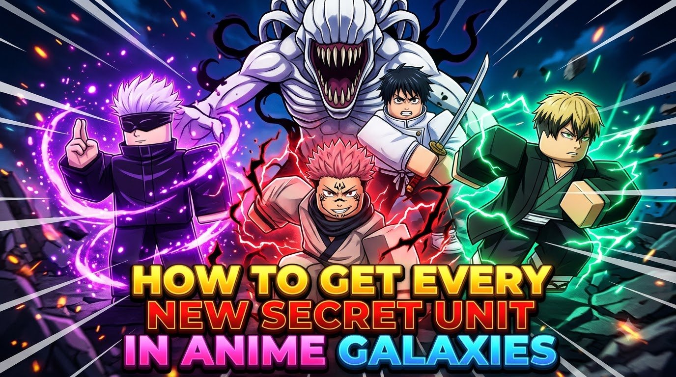 How to Get Every New Secret Unit in Anime Galaxies