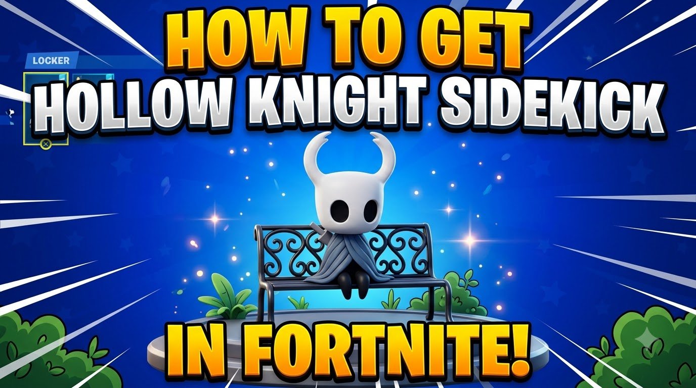 How to Get Hollow Knight Sidekick in Fortnite