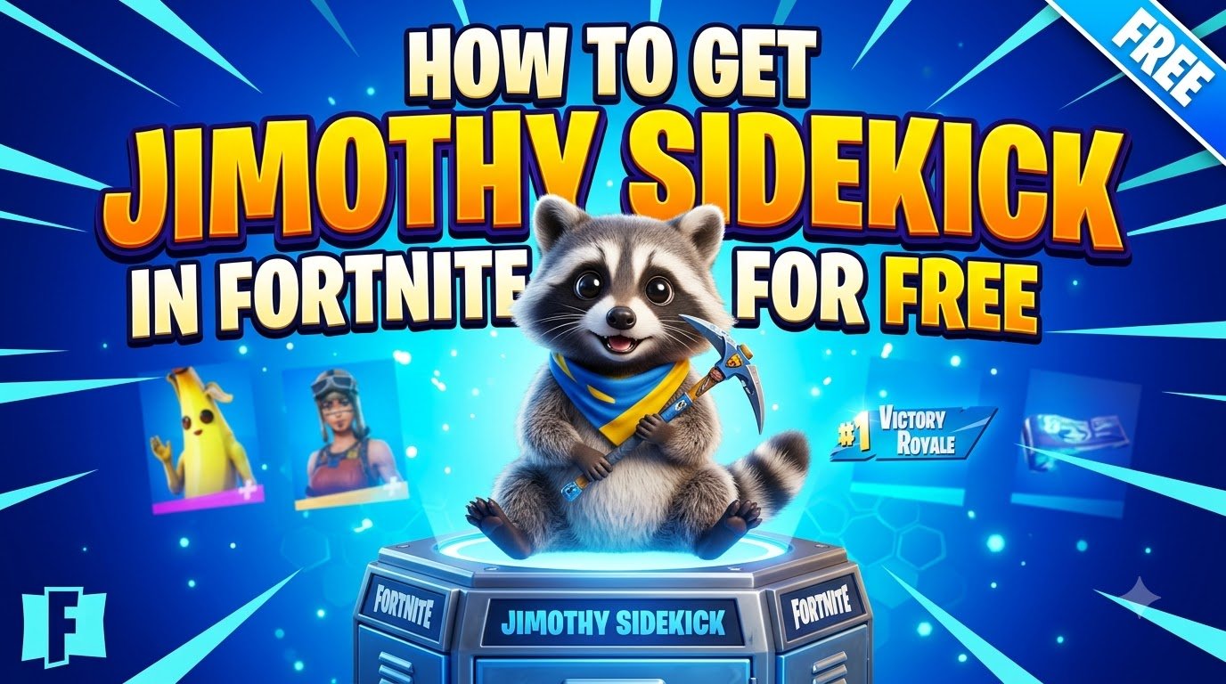 How to Get Jimothy Sidekick in Fortnite for Free