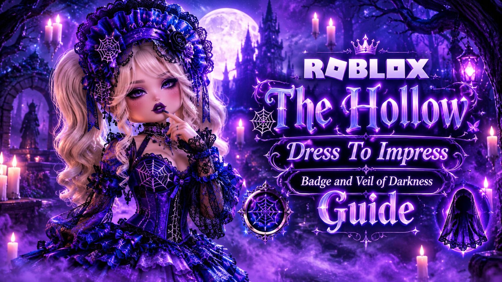 How to Get the Veil of Darkness in Dress to Impress