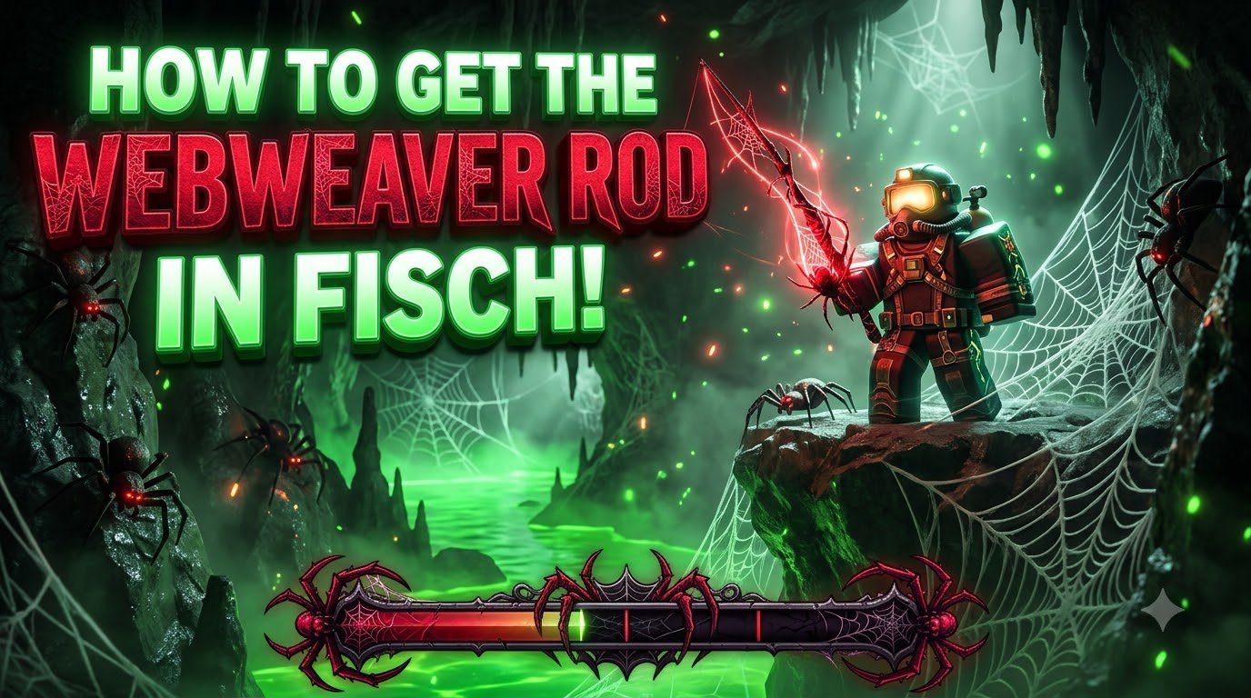 How to Get the Webweaver Rod in Fisch