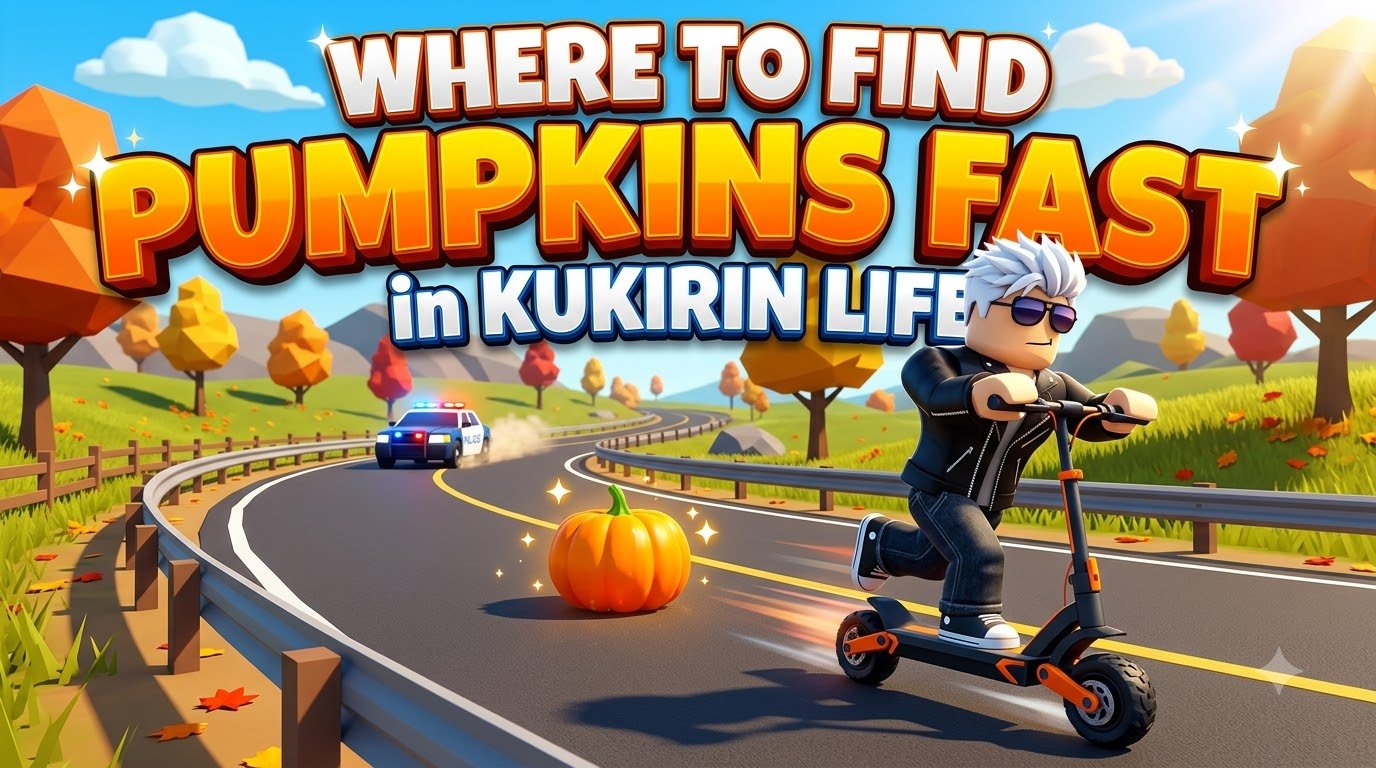 Kukirin Life Pumpkin Locations