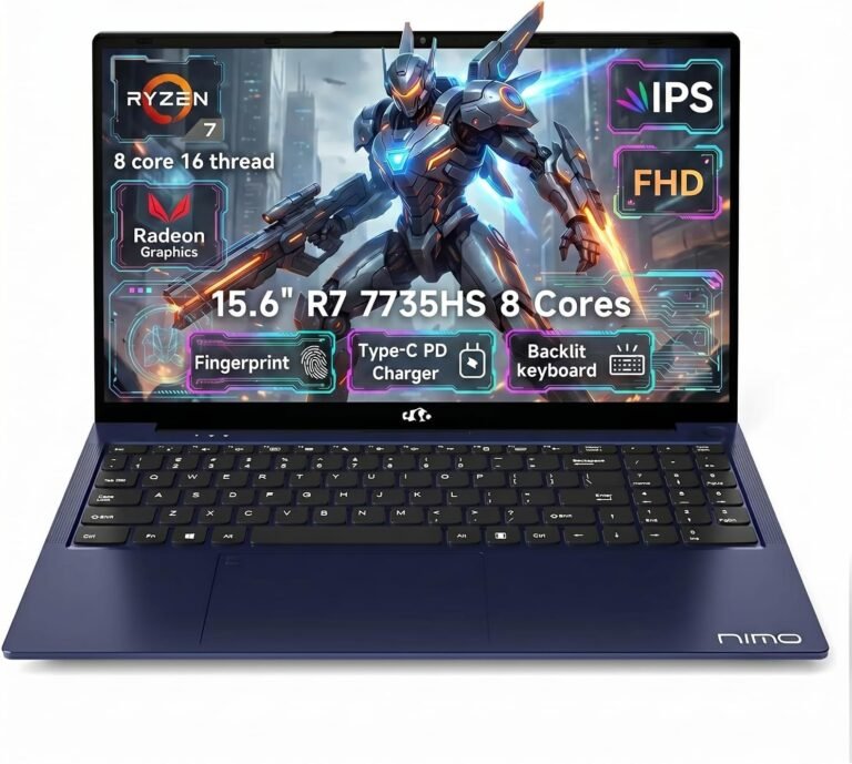 NIMO Ryzen 7 7735HS Light Gaming Laptop