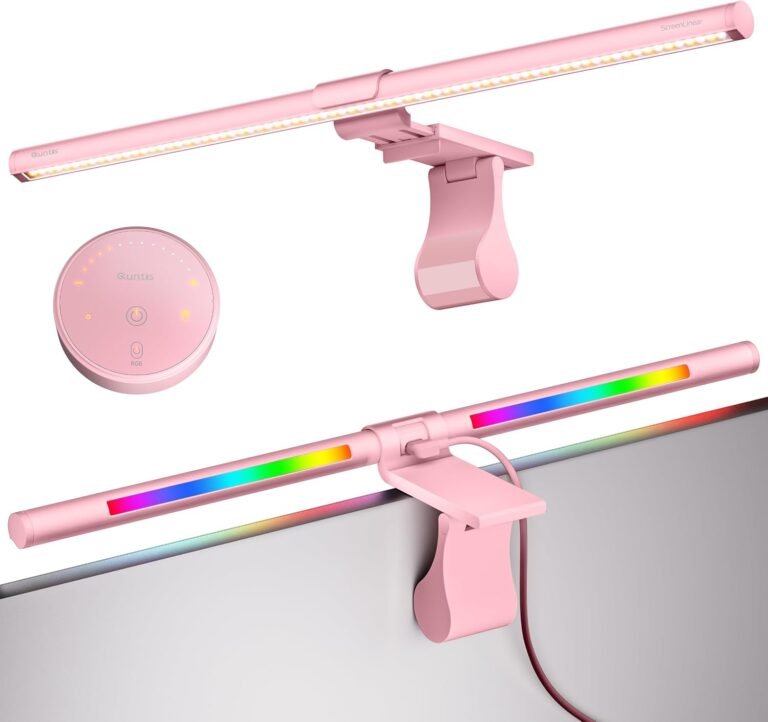 Quntis RGB Monitor Light Bar 20-Inch - Best Premium Eye-Care Monitor Bar