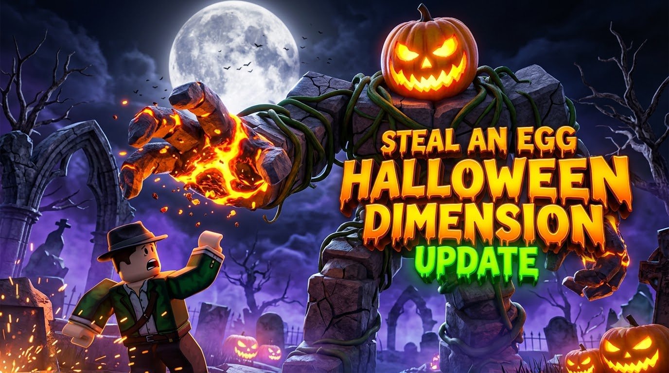 Steal an Egg Halloween Dimension Update