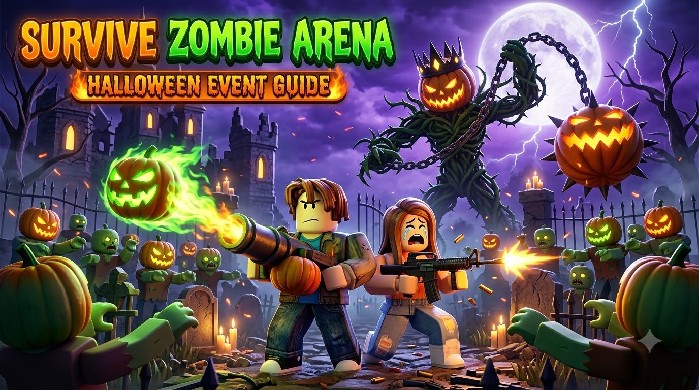Survive Zombie Arena Halloween Event