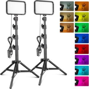 Torjim RGB Photography Video Lighting - Best Budget Tripod Light for Vlogs